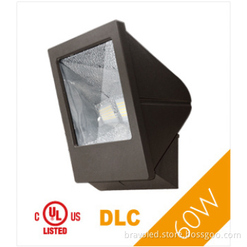 LED Wall Pack 60W UL cUL Dlc 277V